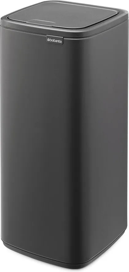 Sötétszürke acél érintésre nyíló szemetes 30 l Bo Touch – Brabantia