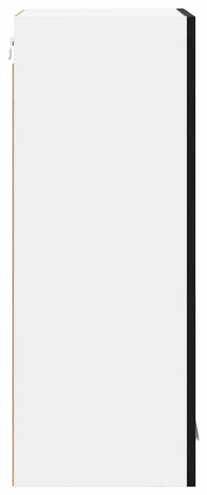 Függő szekrény Riga 2 pcs Fekete tölgy 40 x 31 x 80 cm Faanyag