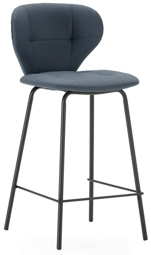 Sötétszürke bárszék szett 2 db-os (ülésmagasság 67 cm) Maura – Marckeric