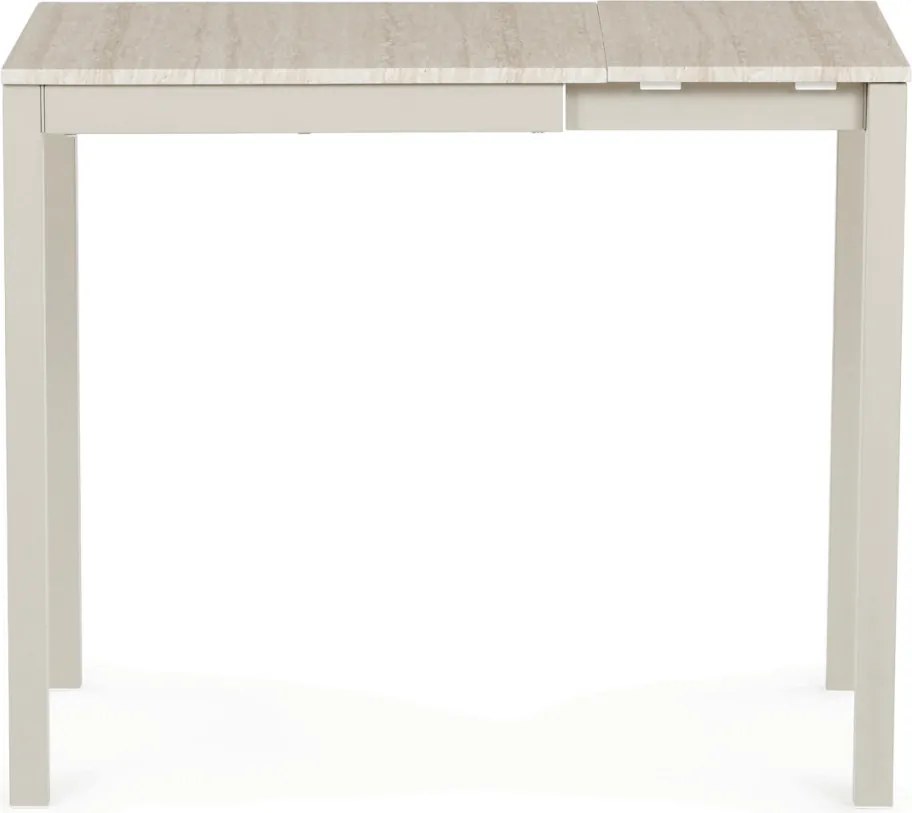 Étkezőasztal bővíthető 60–90 × 60 cm melamin travertin GDT-206 TRV