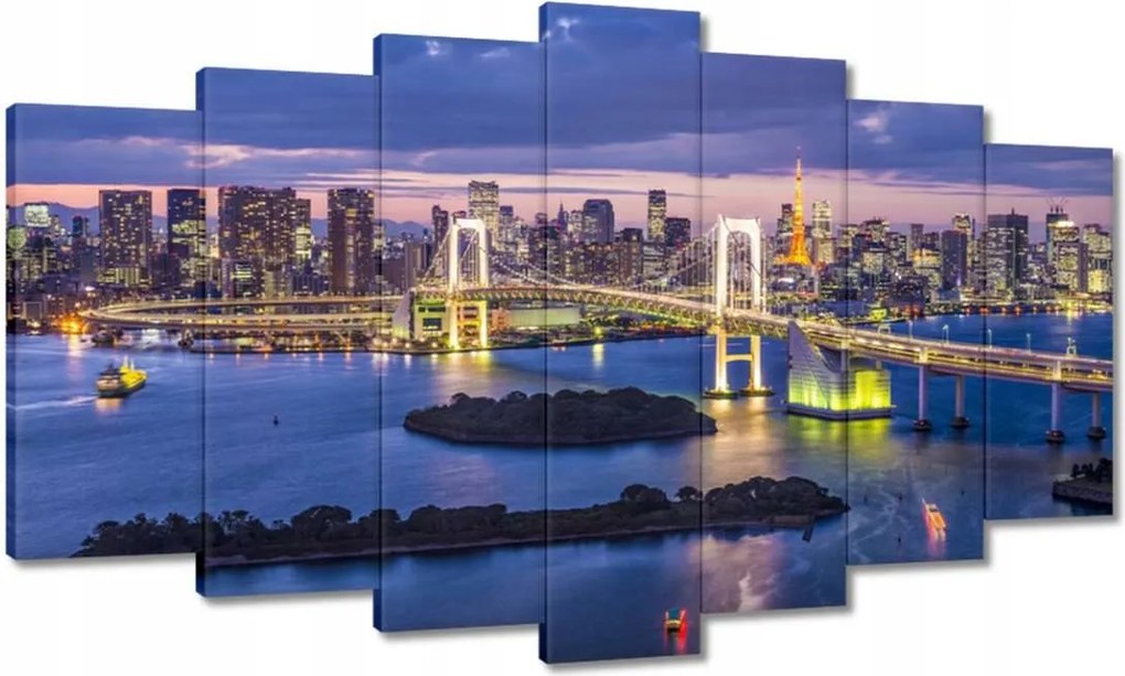 Képek 140x80 Szivárványhíd Tokióban