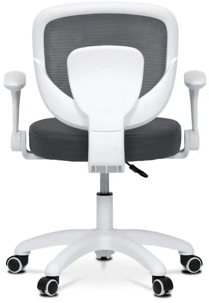 Gyerek Forgószék, Magasságállítás, Szürke Hálós. KA-K1062 GREY