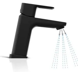 Ravak X070148 - Mosdócsaptelep FREE 14,4 cm fekete