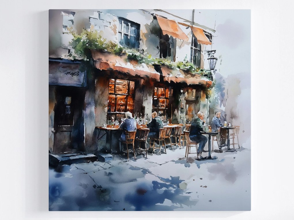 Poszter Város Utca Kocsmák Söröző Kocsmák Kilátás 40x40