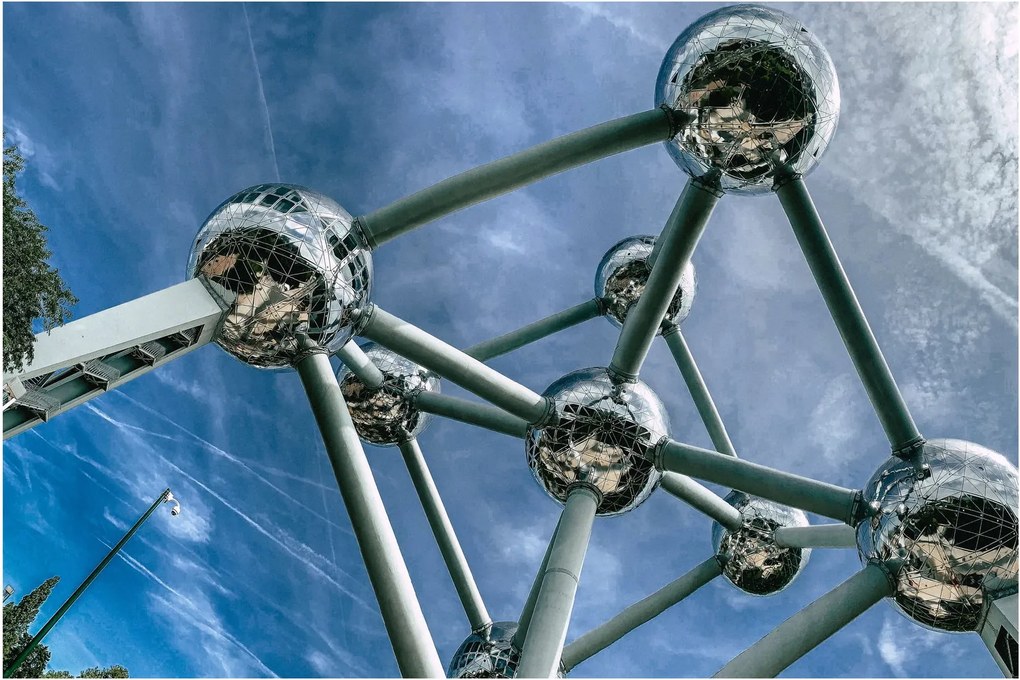 Kép - atomium Brüsszelben (90x60 cm)