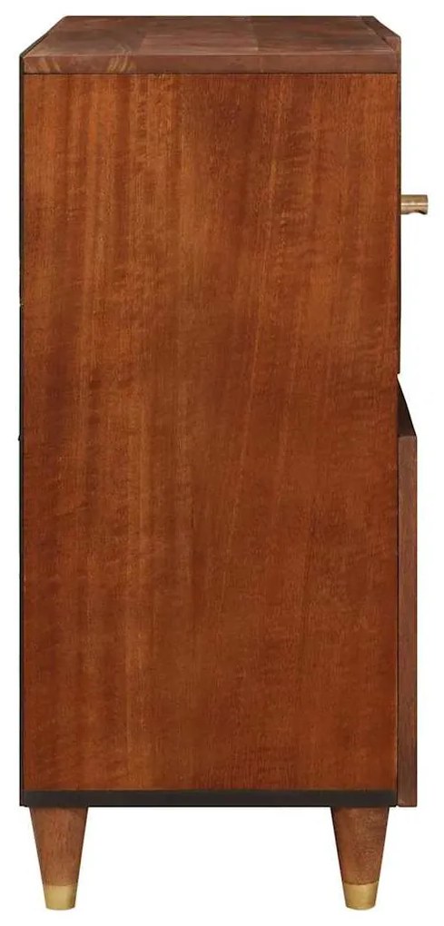 Média tárolószekrények és állványok Barna 80 x 33.5 x 75 cm