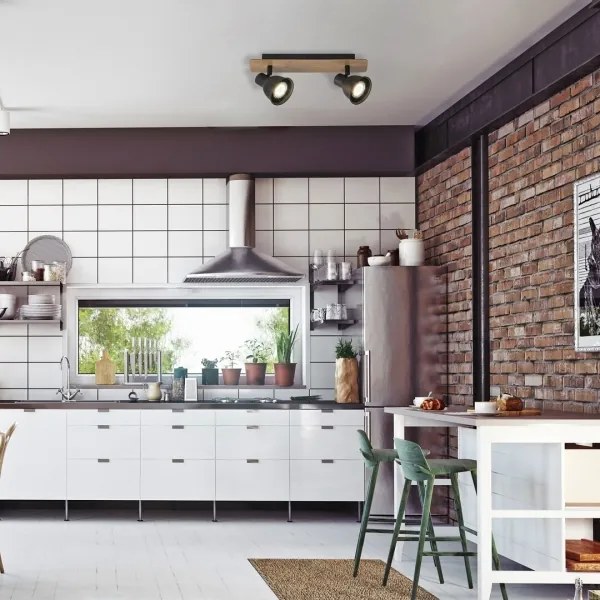 Rabalux 5903 - Spotlámpa MAC 2xGU10/15W/230V