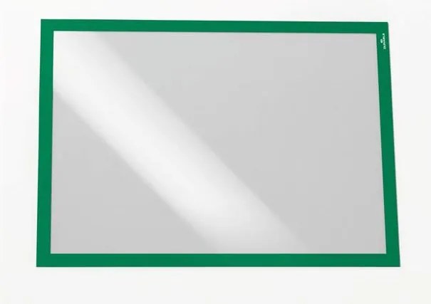 Infokeret, A3, öntapadó háttal, DURABLE DURAFRAME®, zöld (DB487305)