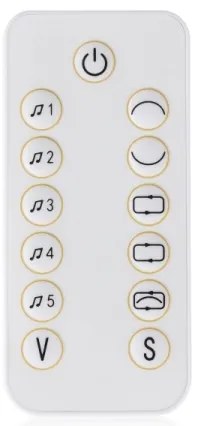 Lionelo - Babahinta dallammal OLIVIA Bézs natúr + távirányító