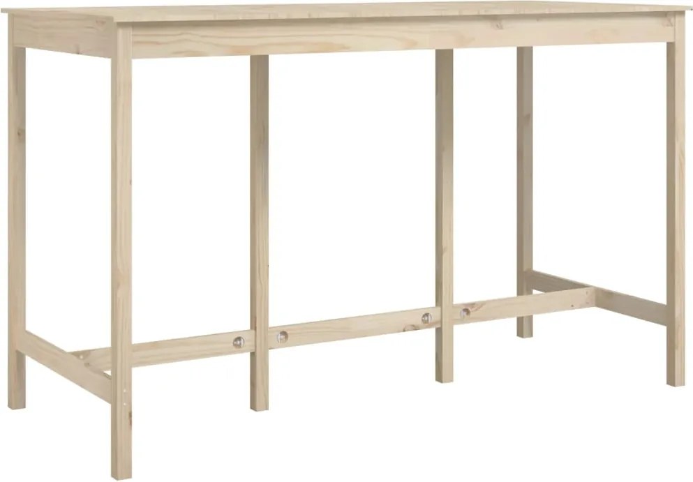 vidaXL tömör fenyőfa bárasztal 180 x 80 x 110 cm