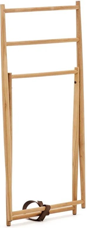 Natúr színű teakfa szobainas Roxana – Kave Home