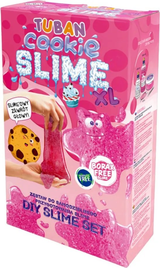 Tuban Rózsaszín Slime Cookie Készítő - XL