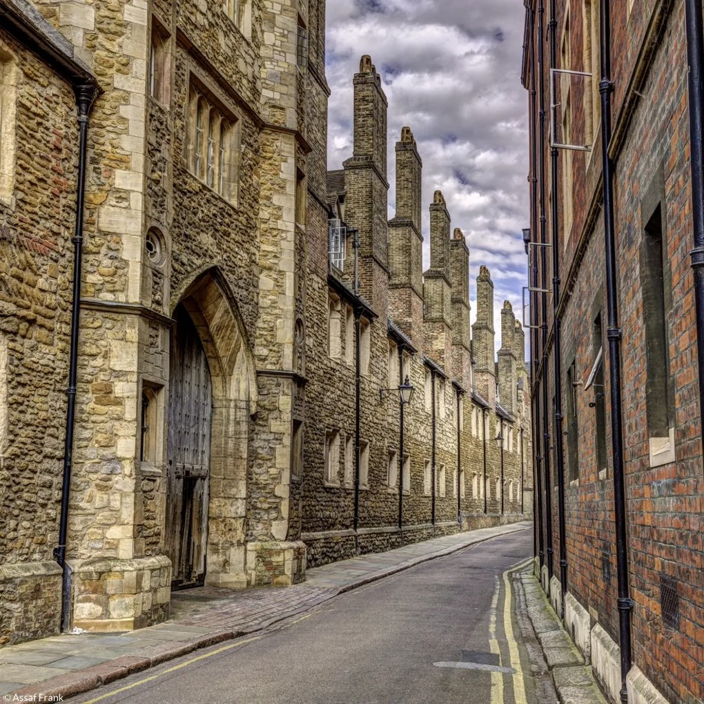 Poszter 20x20cm Cambridge utcái, Assaf Frank