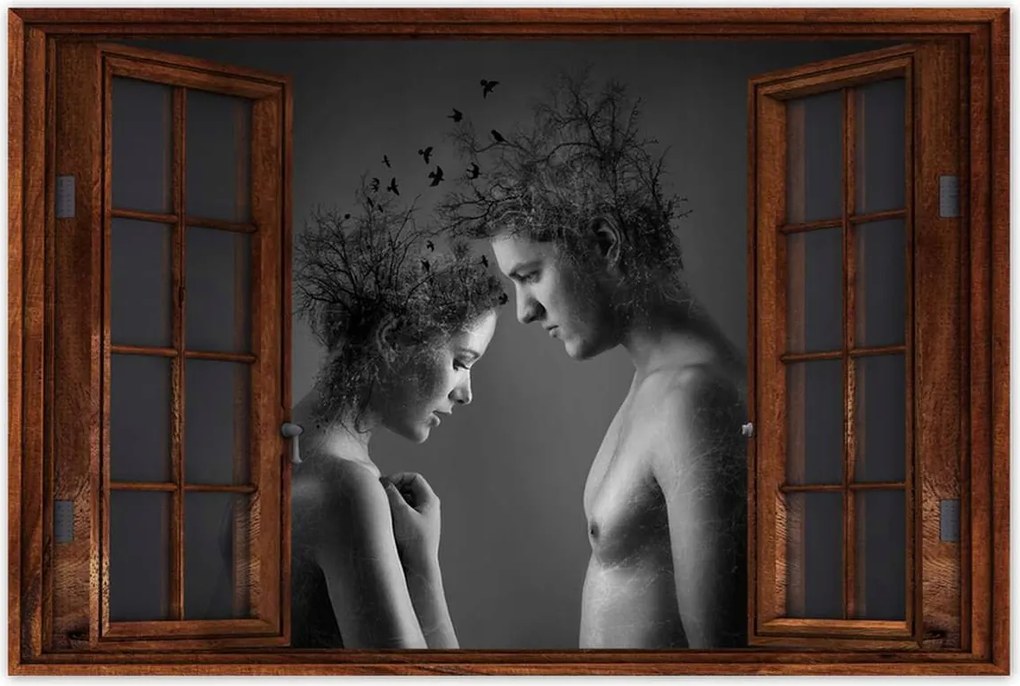 Poszterek 120x80 Aktok Meztelenség Szerelem Fotó