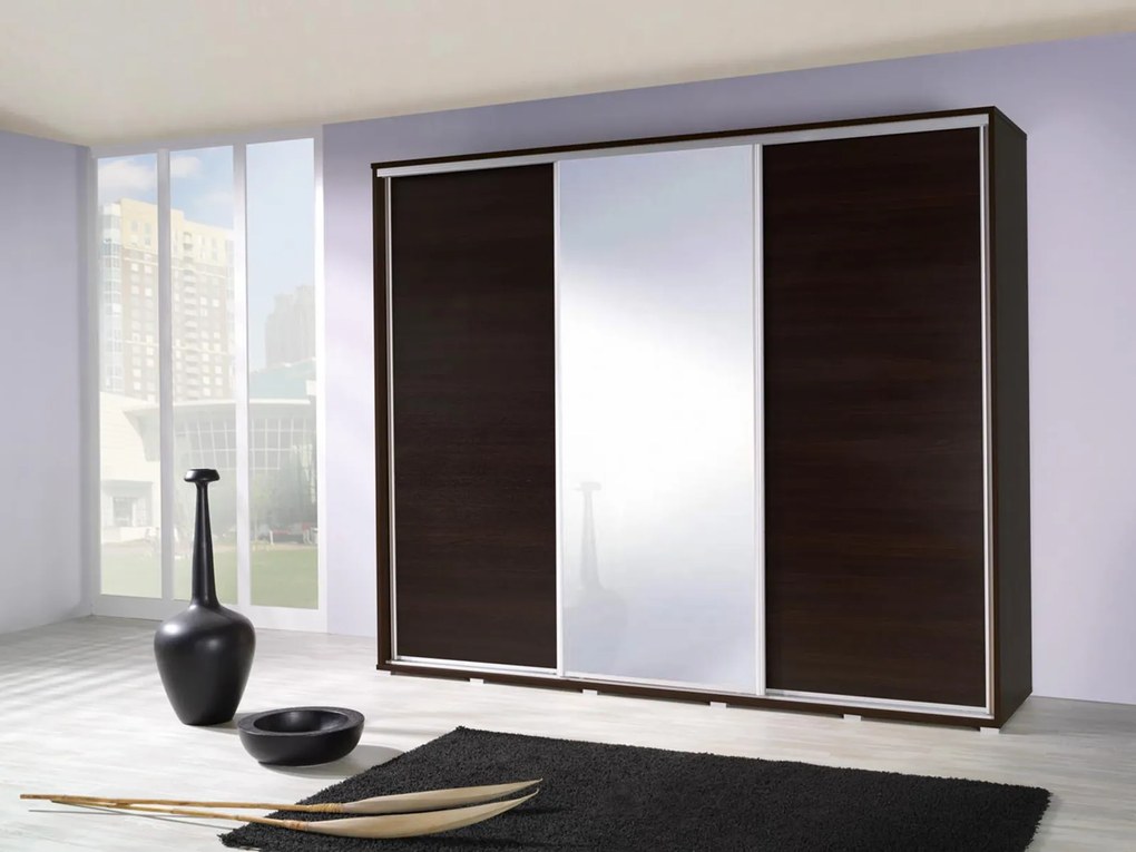 Ruhásszekrény Peggie 255 (wenge). Akció -16%. 612084