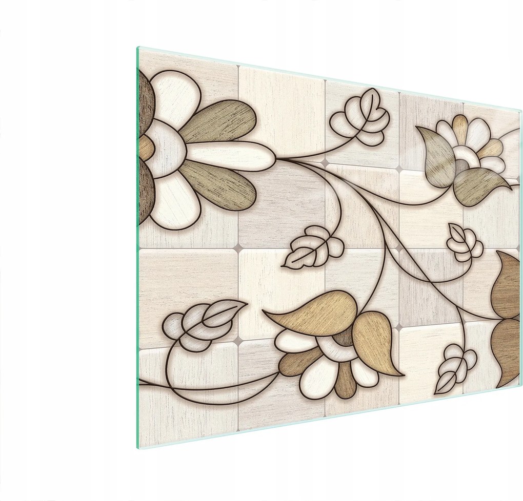 Üveg Vágódeszka 40x30 Mozaik Edzett Üveg