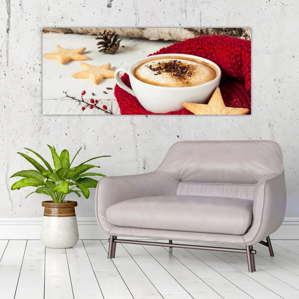 Kép - Cappuccino (120x50 cm)