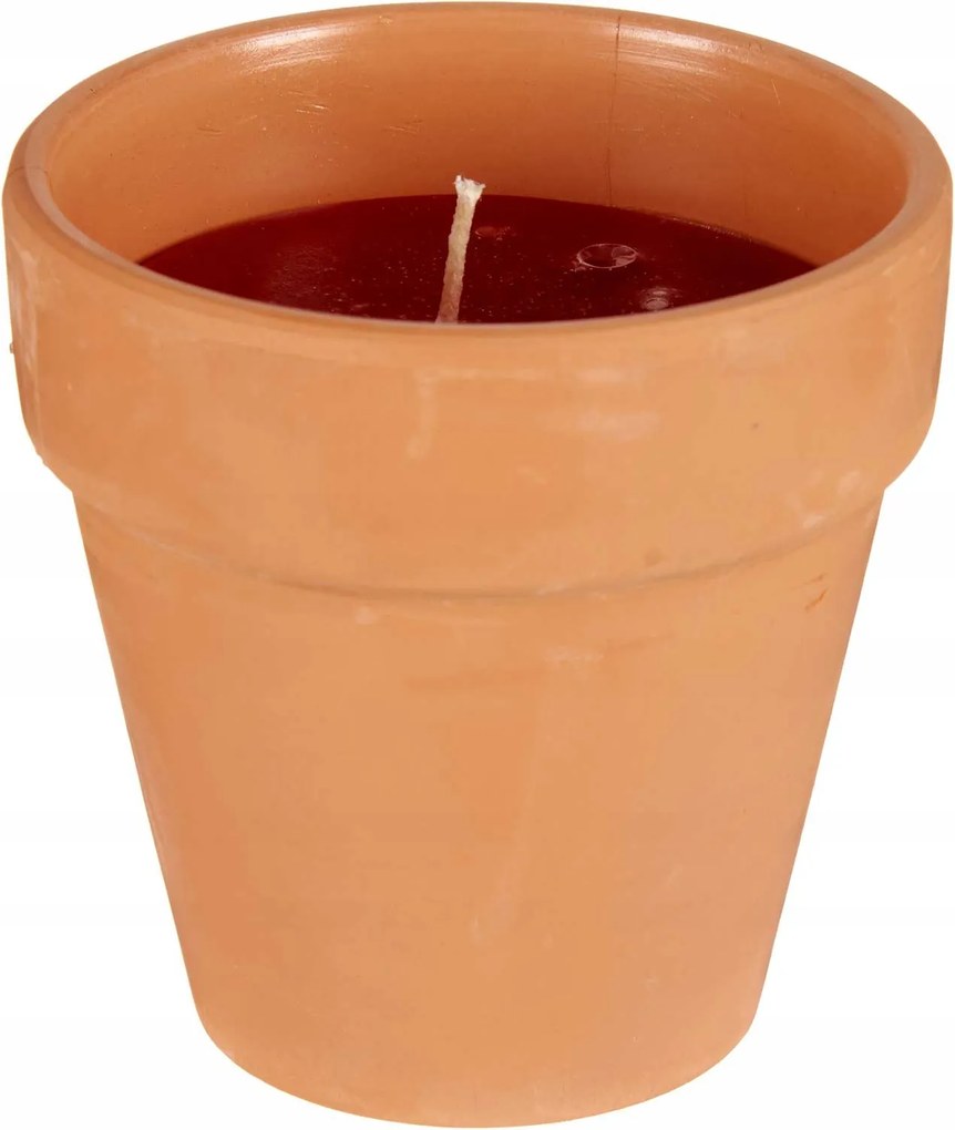 Illatgyertya Geránium Illattal, Szúnyogriasztó, Ø 8 CM, Ibergarden