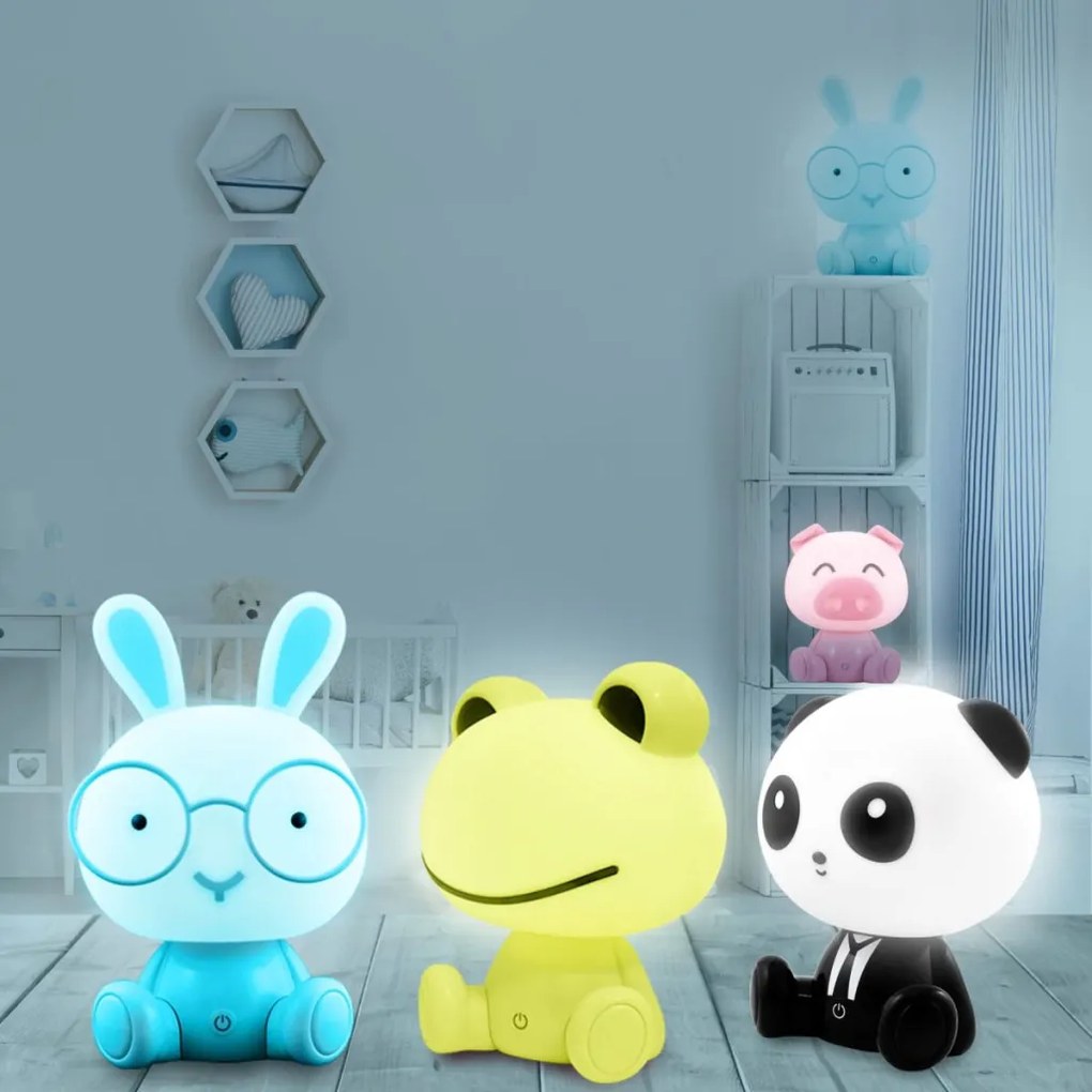 Polux KITTY 327000 Asztali lámpa 1x0,5W/LED 26lm IP20