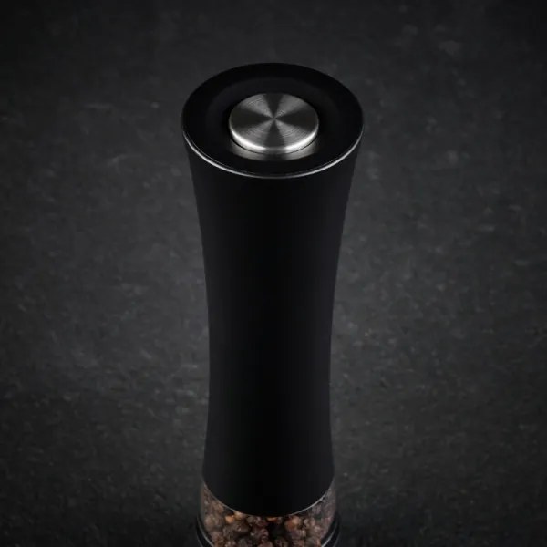 Cole&Mason - Elektromos fűszerdaráló BURFORD 4xAAA 18 cm fekete