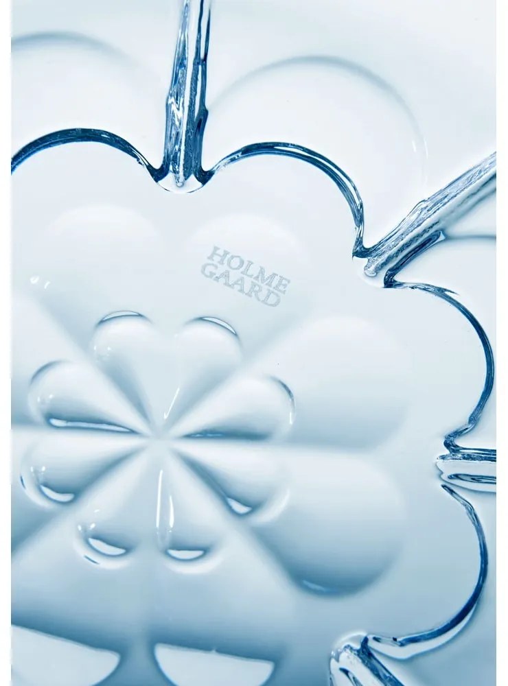 Világoskék üveg tálka ø 23 cm Lily – Holmegaard