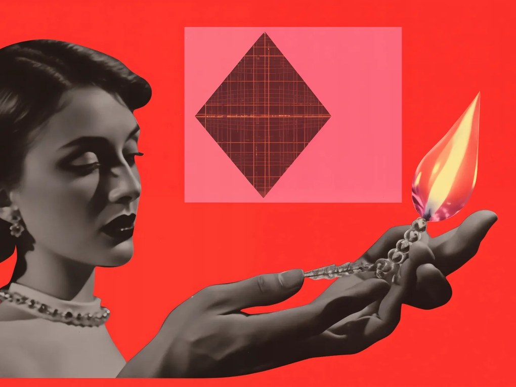 Poszter 40x30cm A valóság kiégése