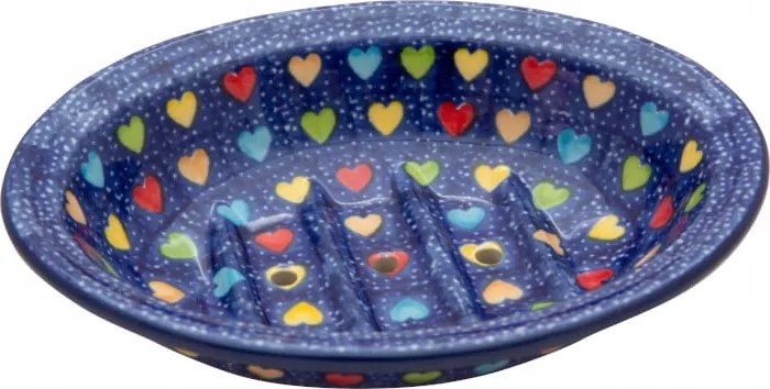 Szappantartó 14 cm lyukakkal Kerámia Boleszláv