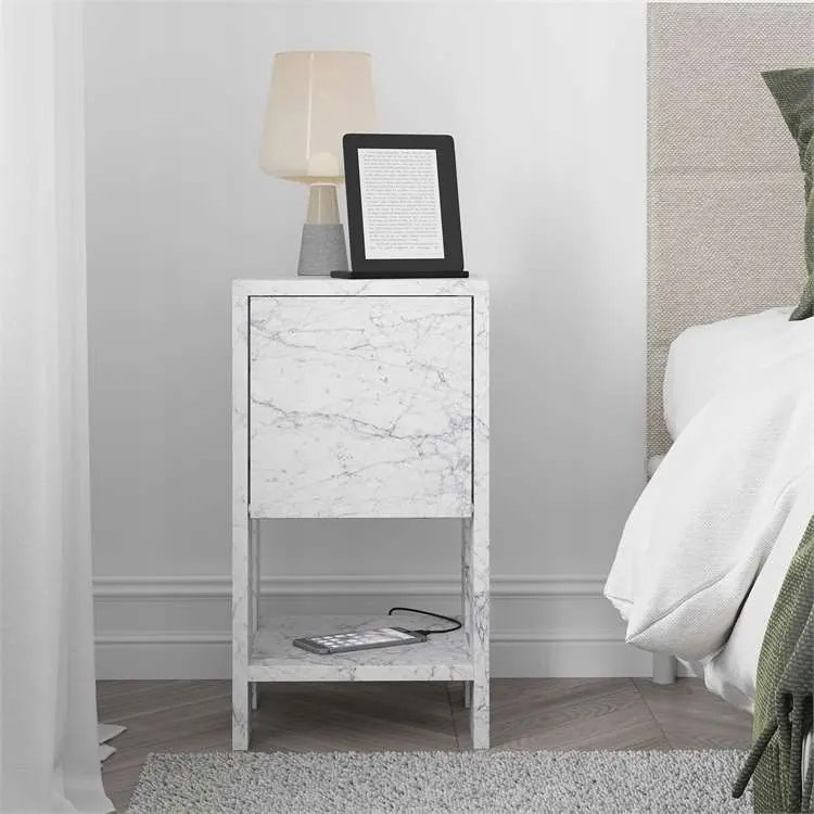 Houseland Ema Carrara márvány éjjeliszekrény