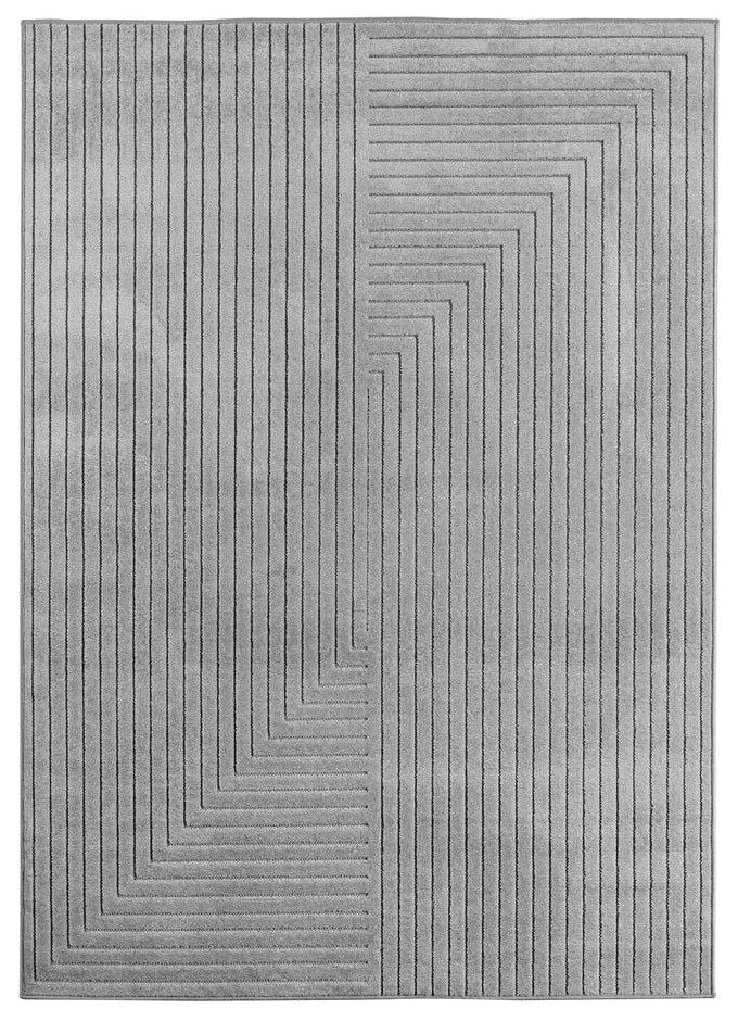 Szürke kültéri-beltéri szőnyeg 120x170 cm Nova 1202 – Ayyildiz Carpets