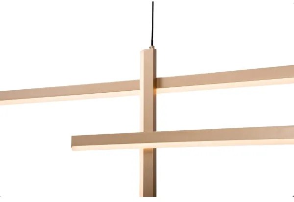 Zambelis 22022 - LED dimmelhető csillár zsinóron LED/41W/230V arany