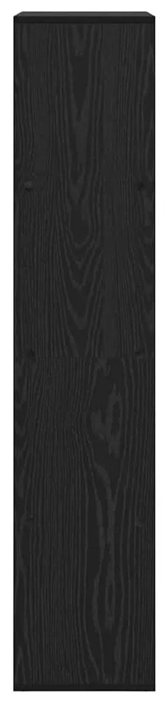 Könyvespolc Musta tammi 69.5 x 29 x 137.5 cm Faanyag