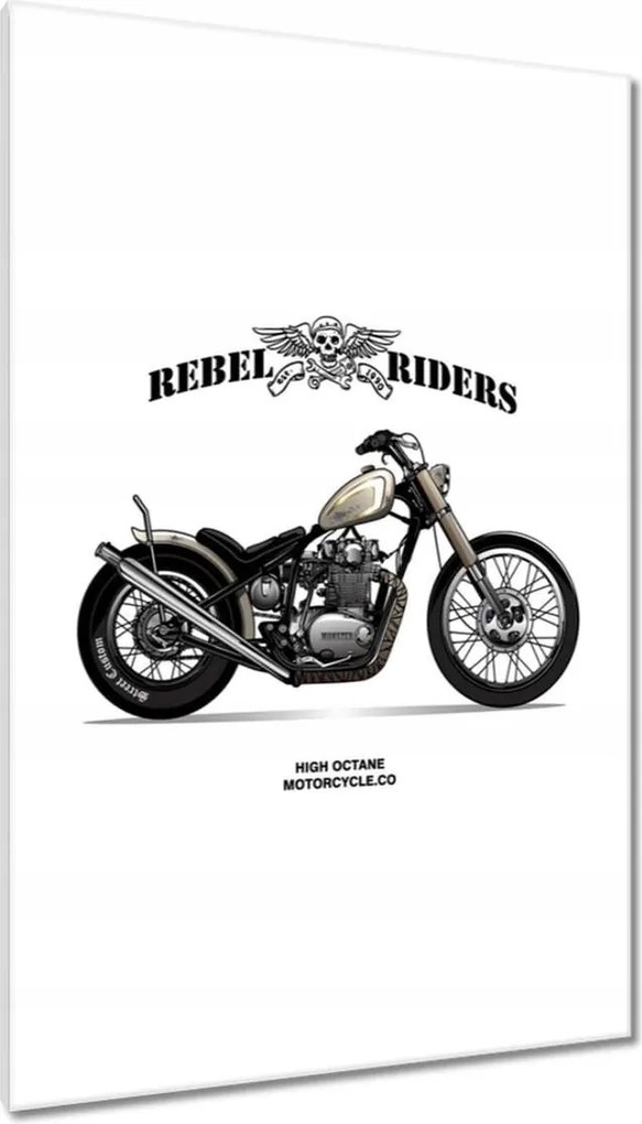 Vászonkép 80x120 Motorkerékpár Antik Vintage