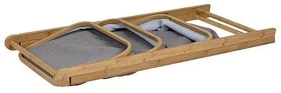 Összecsukható állvány kosarakkal