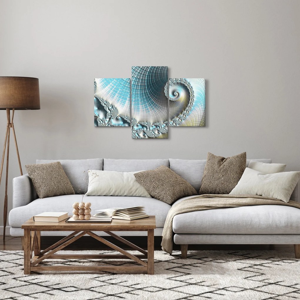 Egy texturált spirál képe (90x60 cm)
