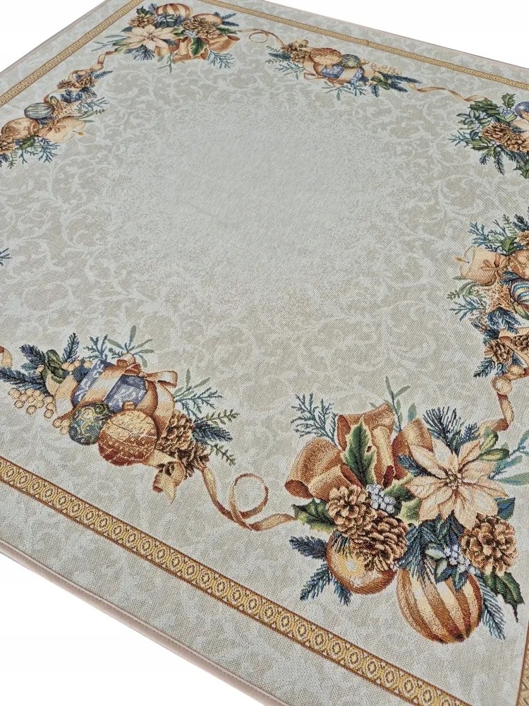 100x100 cm Abrosz karácsonyi motívummal gobelin Különböző Minták az ünnepekre