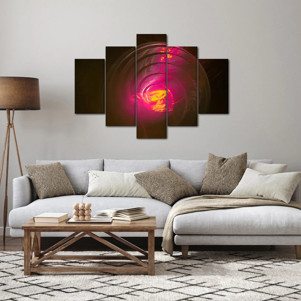Kép - spirális absztrakció (150x105 cm)