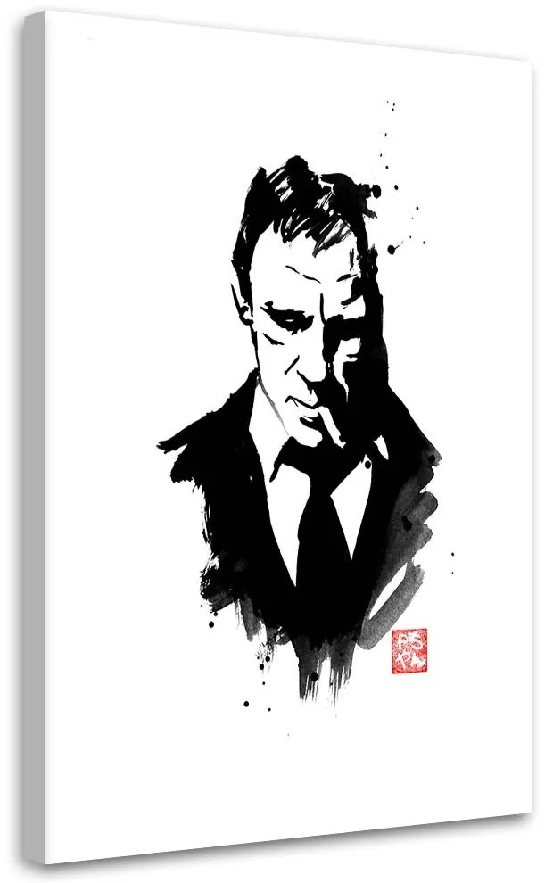 Gario Vászonkép James Bond Daniel Craig - Péchane Méret: 80 x 120 cm