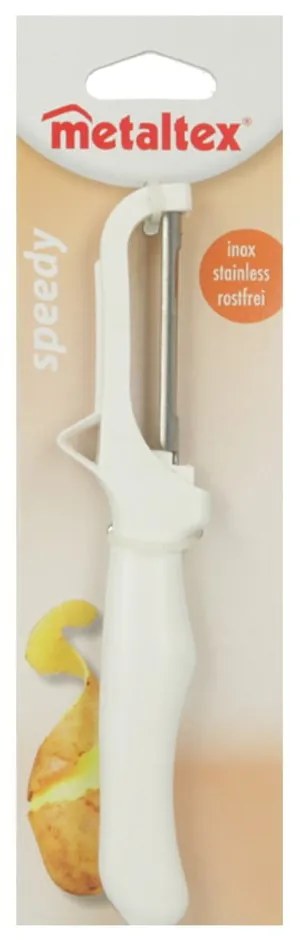 Speedy fehér hámozó, hossz 18 cm - Metaltex