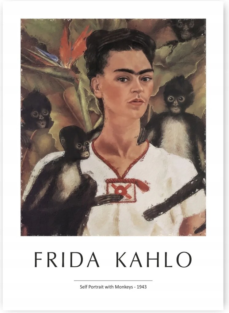Frida Kahlo Önarckép Poszter 21x30 cm #276