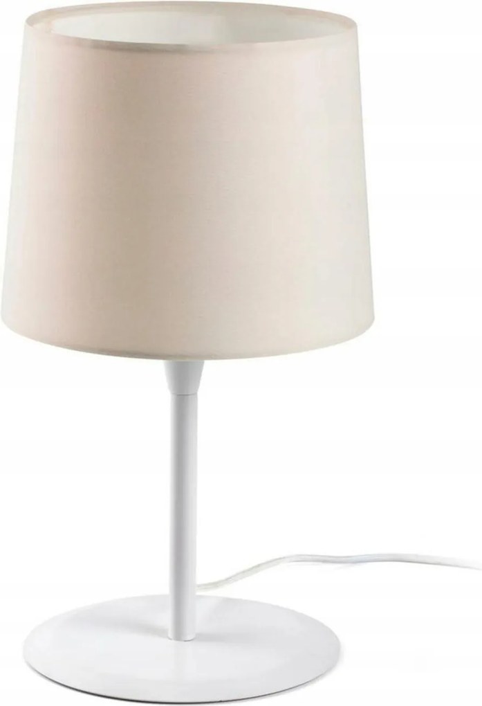 Faro Conga asztali lámpa fehér/bézs, E27, magasság 48,5 cm, IP20