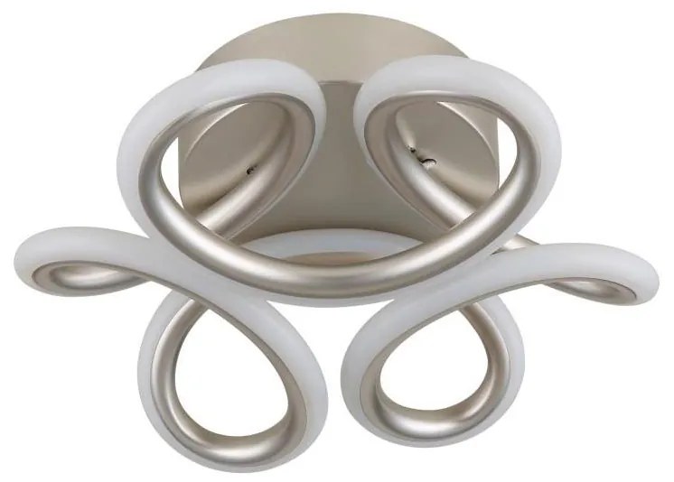 Globo 67386-24S - LED mennyezeti lámpa MELISAND 24W/230V, 26 cm matt króm