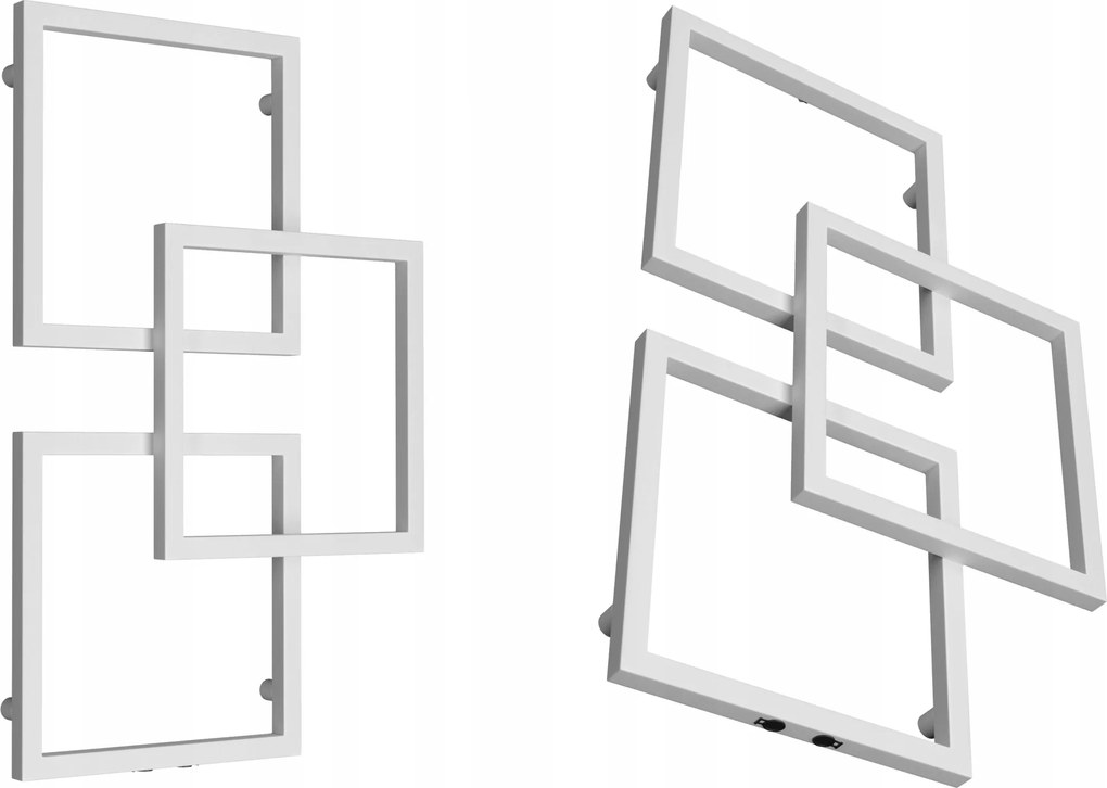 Dekoratív Fűtőtest Központi Fűtéshez 1000/660 Fehér Matt