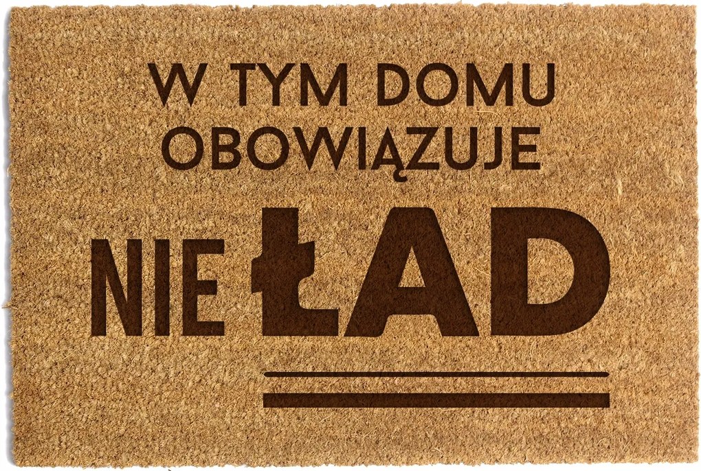 Lábtörlő Ajtó Alá "rendetlen" 40x60cm