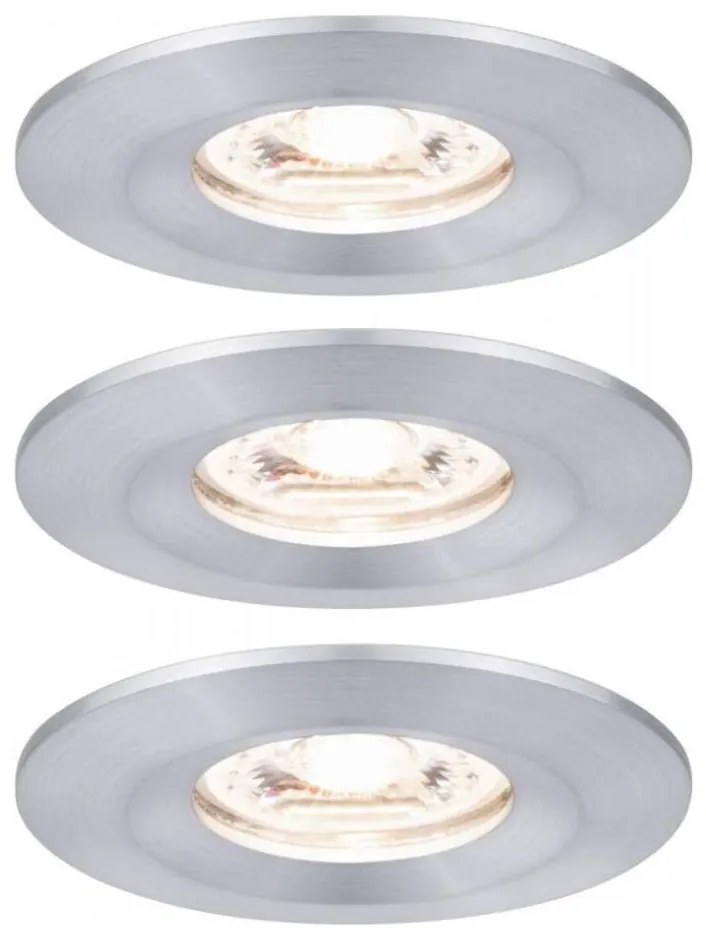 Paulmann Paulmann 94305 - KÉSZLET 3xLED/4W IP44 Fürdőszobai beépíthető lámpa NOVA 230V W4708