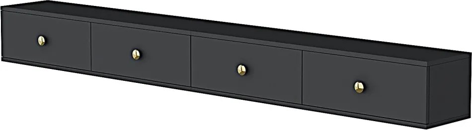 Zuzu TV-állvány, antracit, 120 cm