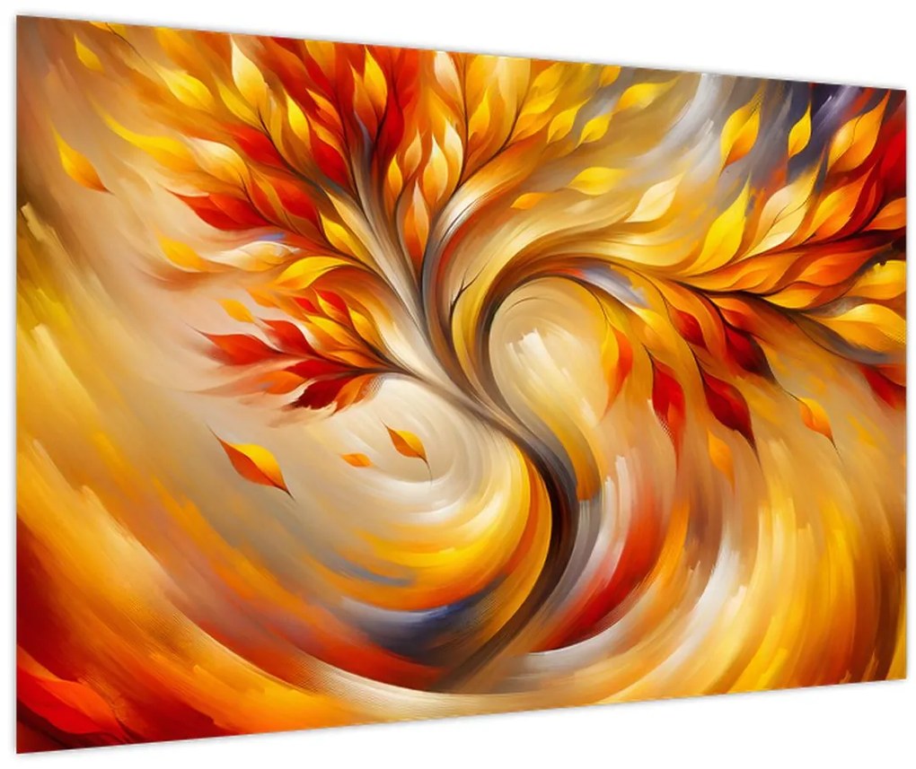 Kép - Őszi fa (90x60 cm)