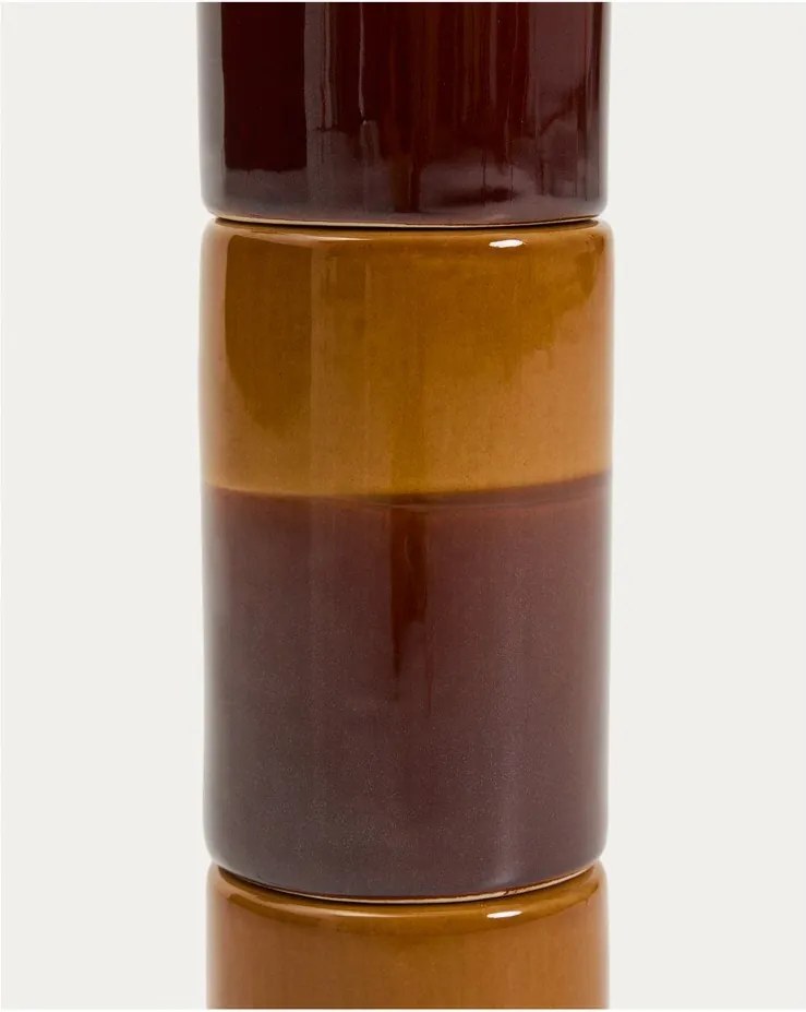 Asztali lámpa textil búrával (magasság 61,5 cm) Mavran – Kave Home