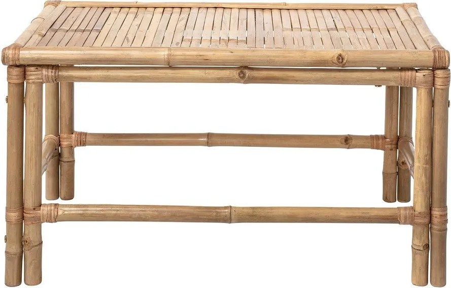 Bambusz kerti dohányzóasztal 60x90 cm Sole – Bloomingville