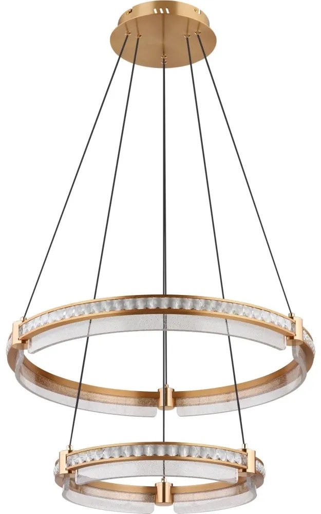 Globo 67196-78H - LED dimmelhető BLONDIE csillár LED/78W/230V + távirányító