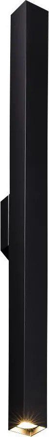 AMPLEX 8078 DOHA Modern Kültéri Fali Lámpa Fekete GU10 IP44